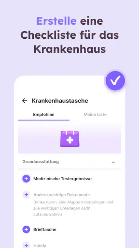 Schwangerschafts-App - Momly screenshot