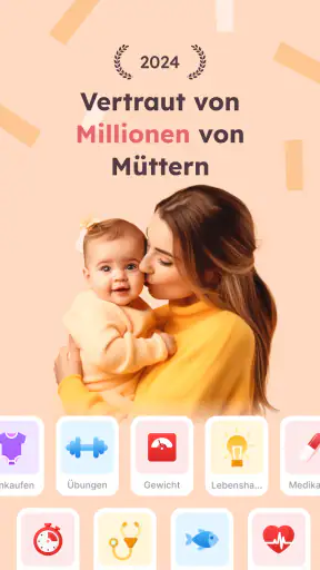 Schwangerschafts-App - Momly screenshot