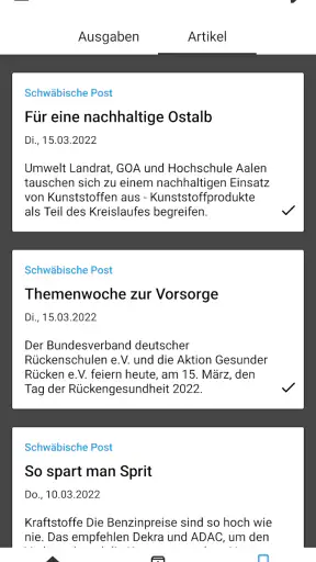 SchwäPo & Tagespost screenshot