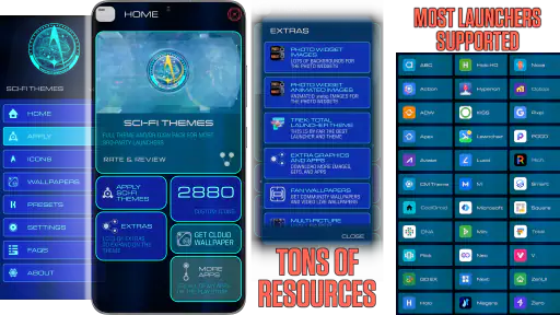 Sci-Fi Themes screenshot