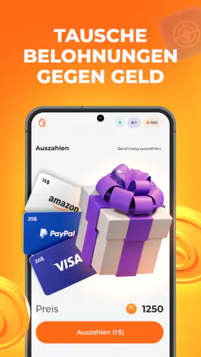 Scrambly: Spiele & Geld App screenshot