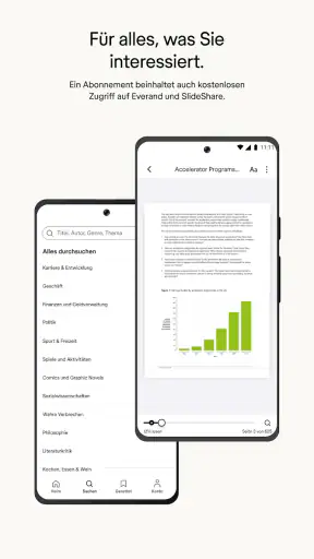 Scribd: Über 170Mio. Dokumente screenshot