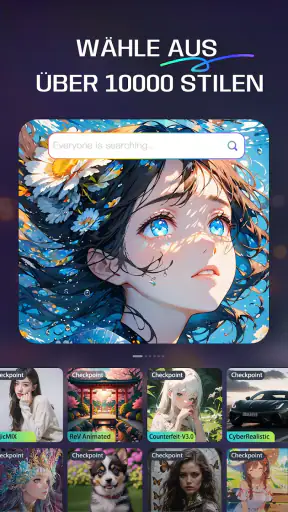 SeaArt: KI-Kunstgenerator screenshot