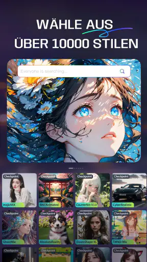 SeaArt: KI-Kunstgenerator screenshot