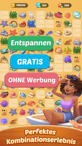 Seaside Escape®: Merge & Story screenshot