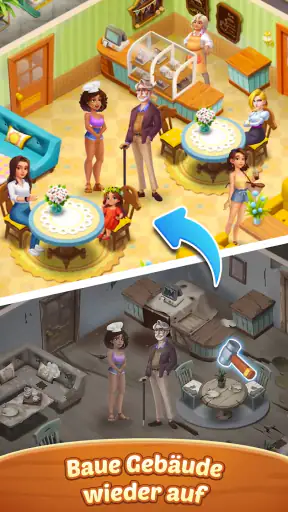 Seaside Escape®: Merge & Story screenshot