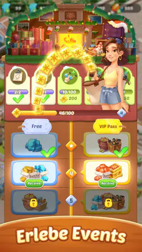 Seaside Escape®: Merge & Story screenshot