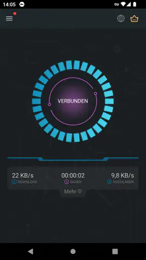 Secure VPN－Sichereres Internet screenshot