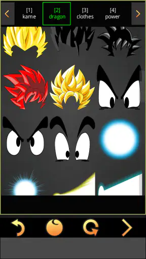 SelfComic: Super Saiyan Photo screenshot