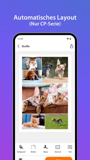 SELPHY Photo Layout screenshot