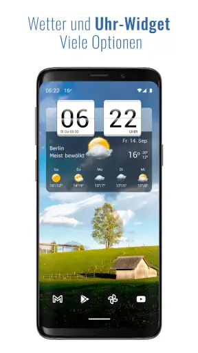 Sense flip clock & weather screenshot