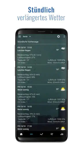 Sense flip clock & weather screenshot