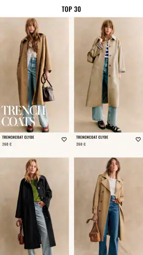 Sézane App Mode & Accessoires screenshot