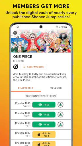 Shonen Jump Manga & Comics screenshot