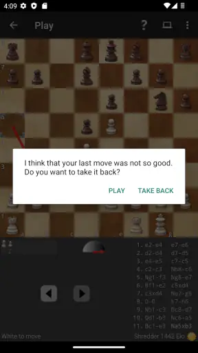 Shredder Schach screenshot
