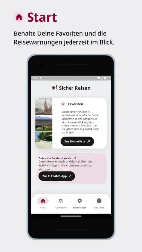 Sicher Reisen screenshot