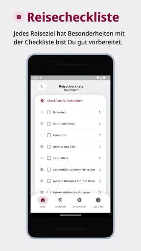 Sicher Reisen screenshot