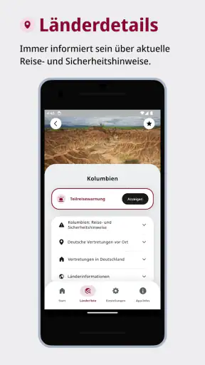 Sicher Reisen screenshot