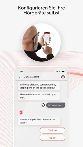 Signia App screenshot