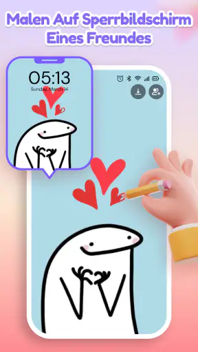 Skizz - Lock Screen Drawing screenshot