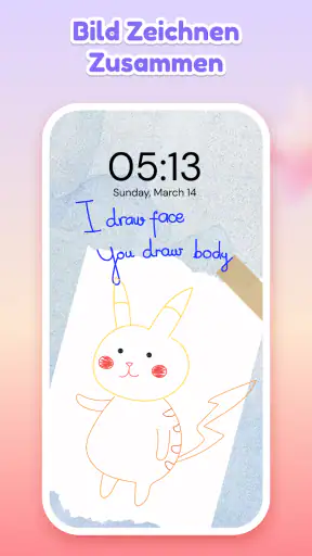 Skizz - Lock Screen Drawing screenshot