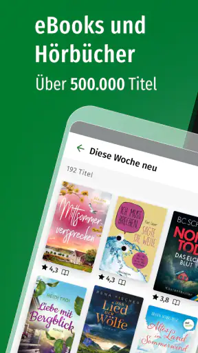 Skoobe: Bücher lesen und hören screenshot