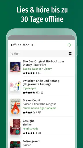 Skoobe: Bücher lesen und hören screenshot
