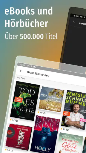 Skoobe: Bücher lesen und hören screenshot