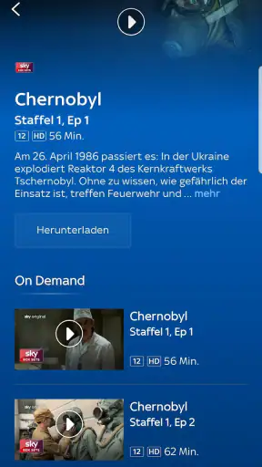 Sky Go screenshot