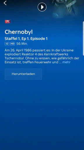 Sky Go screenshot