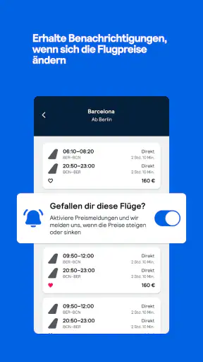Skyscanner Flüge Hotels Autos screenshot