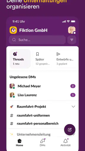 Slack screenshot
