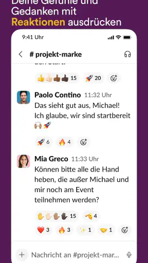 Slack screenshot