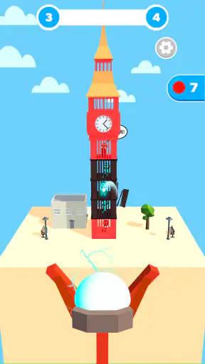Slingshot Smash: Schießplatz screenshot
