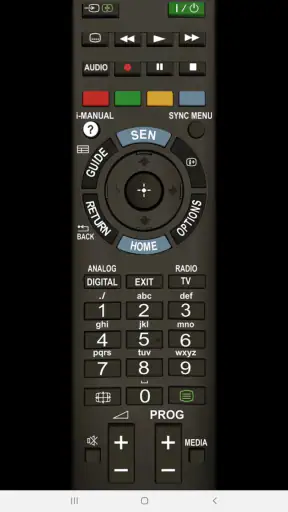 Smart TV Remote for Sony TV screenshot
