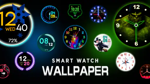 Smart Watch - Clock Wallpaper screenshot