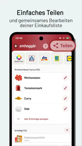 smhaggle: Sparen im Supermarkt screenshot