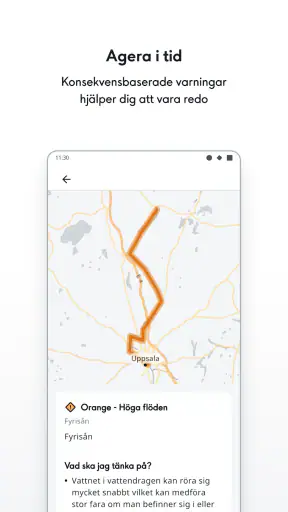 SMHI Väder screenshot