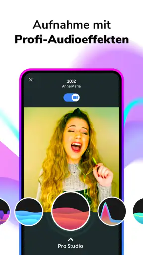Smule: Sing & Nimm Karaoke auf screenshot