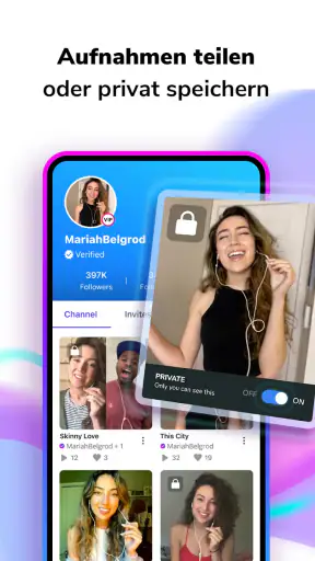 Smule: Sing & Nimm Karaoke auf screenshot