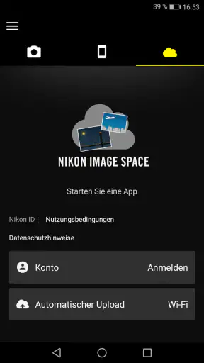 SnapBridge screenshot