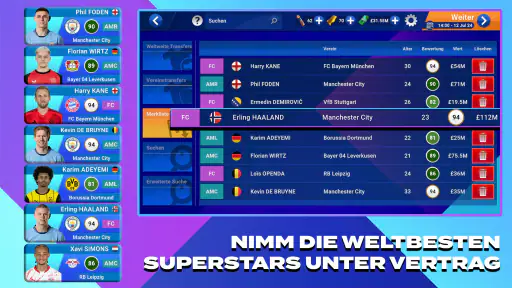 Soccer Manager 2025 - Fußball screenshot