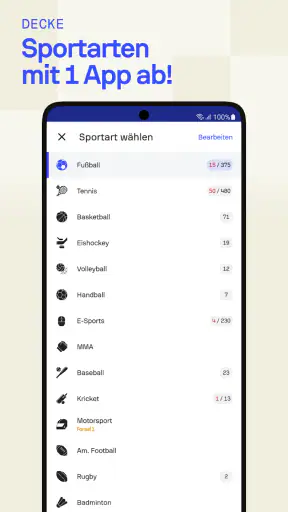 Sofascore: Fussball Ergebnisse screenshot