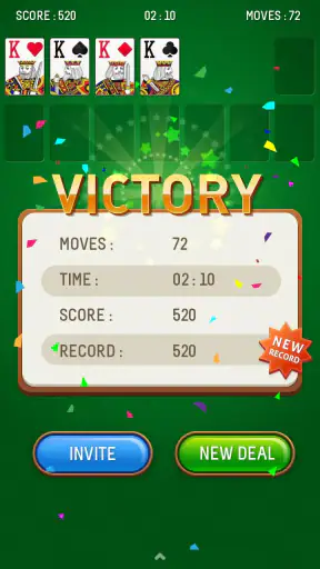 Solitaire screenshot