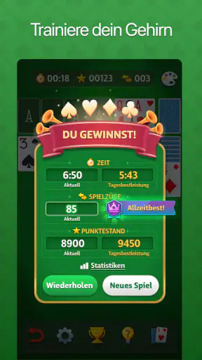Solitär Kartenspiele Solitaire screenshot