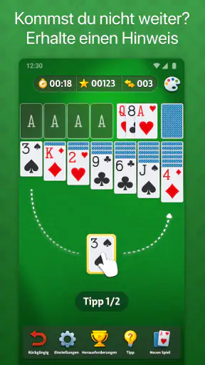 Solitär Kartenspiele Solitaire screenshot