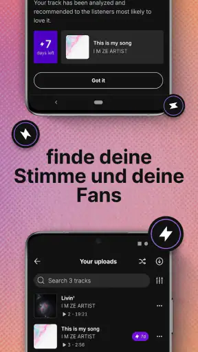SoundCloud: Neue Musik hören screenshot