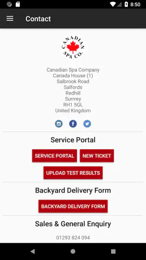 Spa Water Test by Canadian Spa screenshot