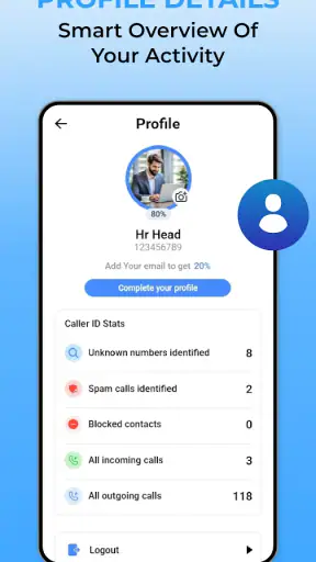 Spam Call Blocker, Caller ID screenshot