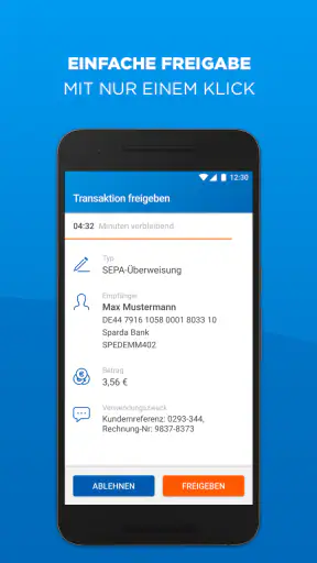 SpardaSecureApp screenshot